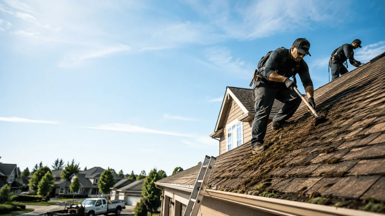 Roof Moss Removal in Sidney, MT near me